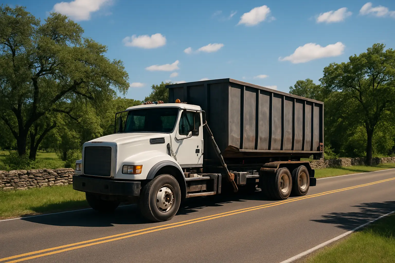 Dumpster Rental service across Brazos County